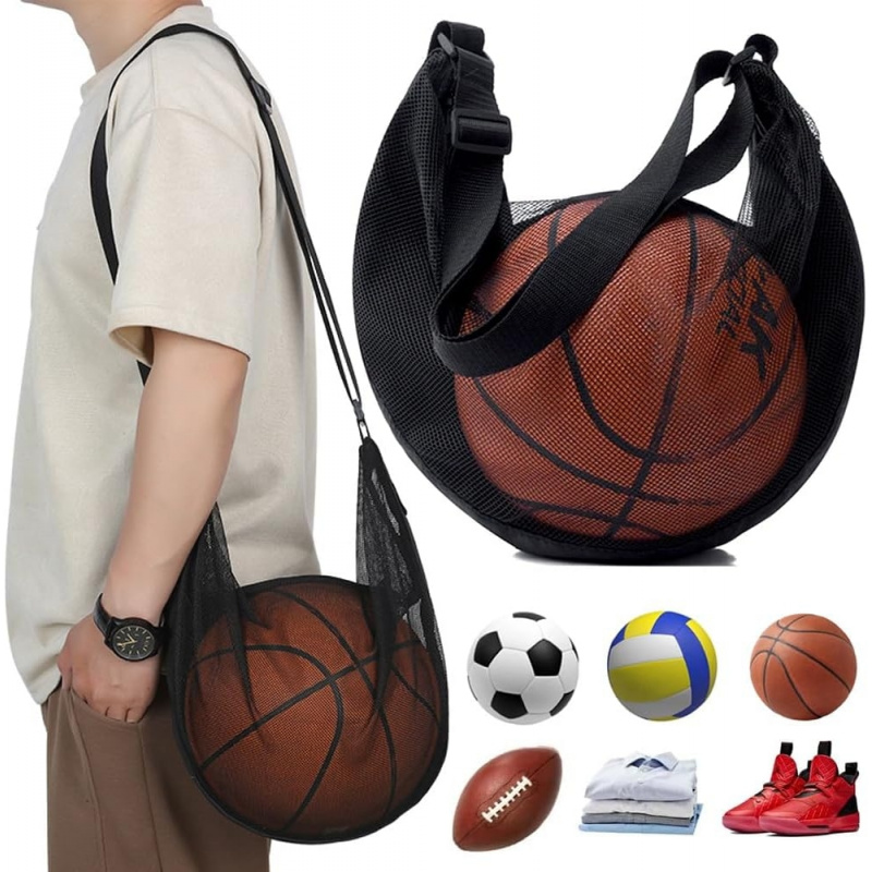 Basketball Arcade Game - 1Pcs Anti-Tear Mesh Single Ball Bag