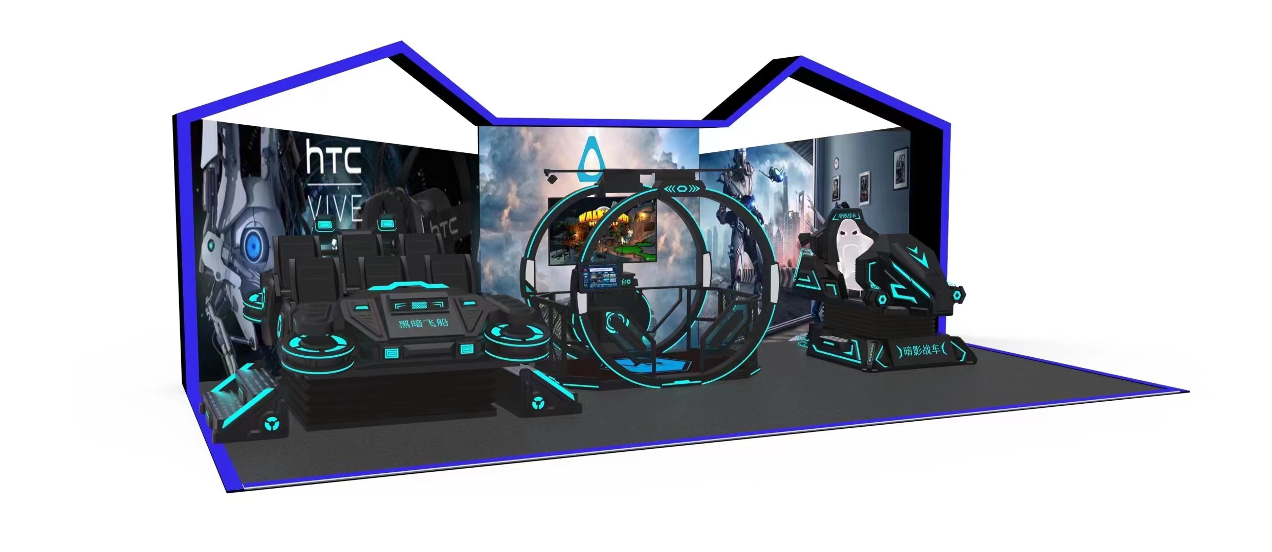 High Quality Theme Park 4 Seat - огляд і ціна 9D Vr Simulator