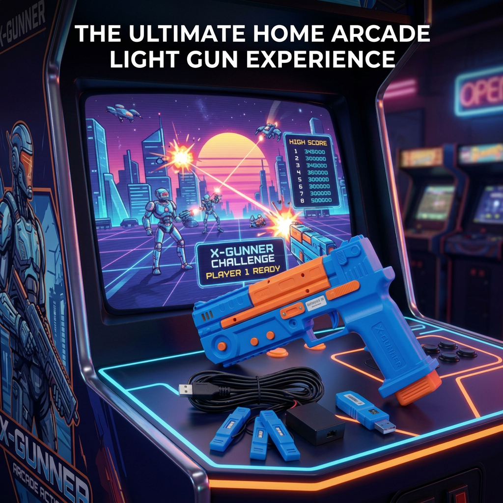 2.4G Wireless Light Gun Contro - огляд і ціна Gun Shooting Arcade