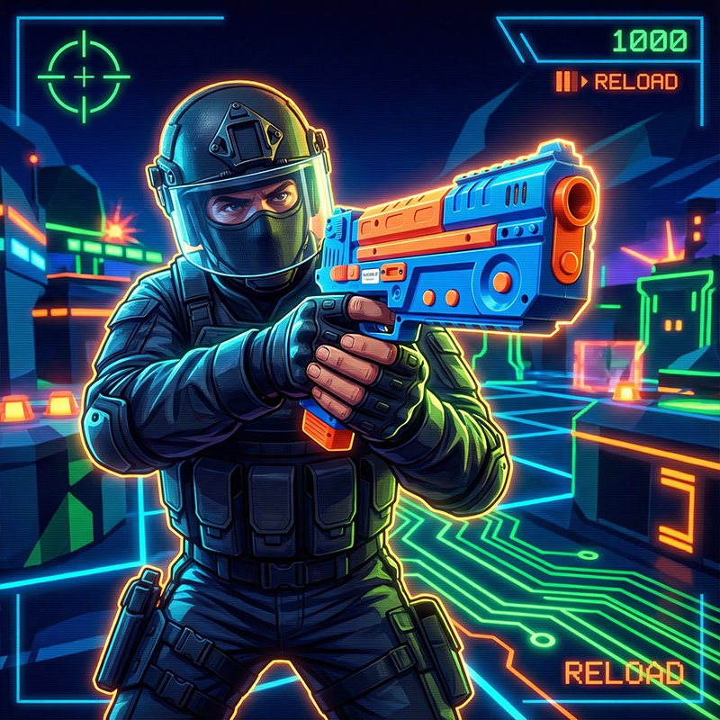 2.4G Wireless Light Gun Contro - огляд і ціна Gun Shooting Arcade