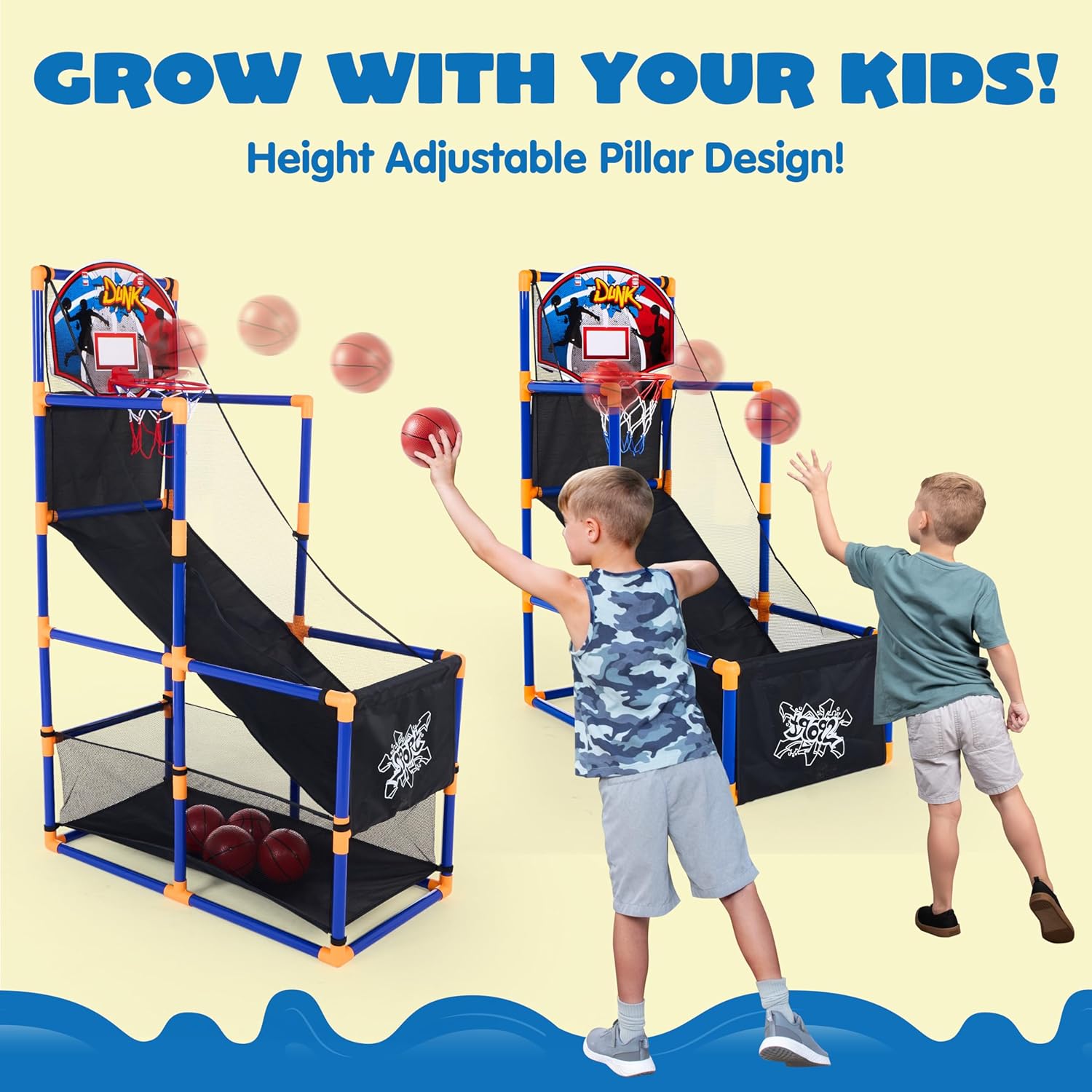 Arcade Basketball Game Set wit - огляд і ціна Basketball Arcade Game