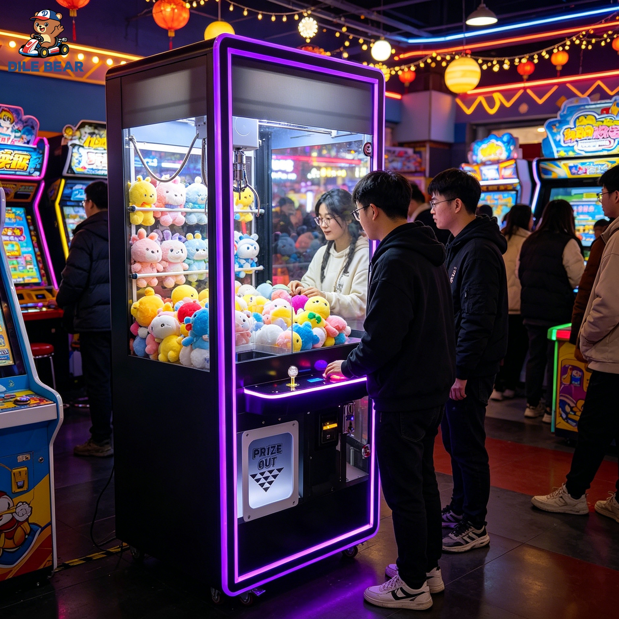 Black Claw Machine Modern Arca - огляд і ціна Arcade And Vending