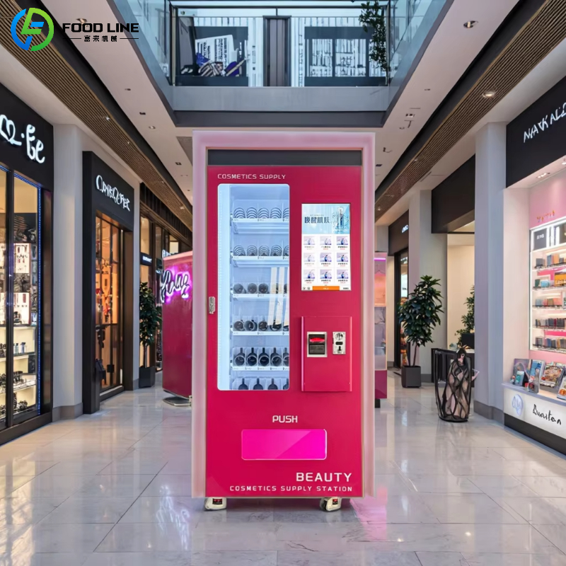 Customized Tech Cosmetics Make - огляд і ціна Vending Machine Qr Code