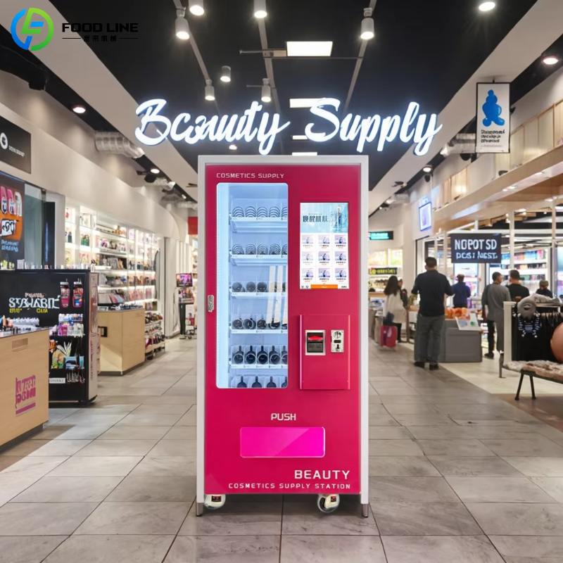 Customized Tech Cosmetics Make - огляд і ціна Vending Machine Qr Code