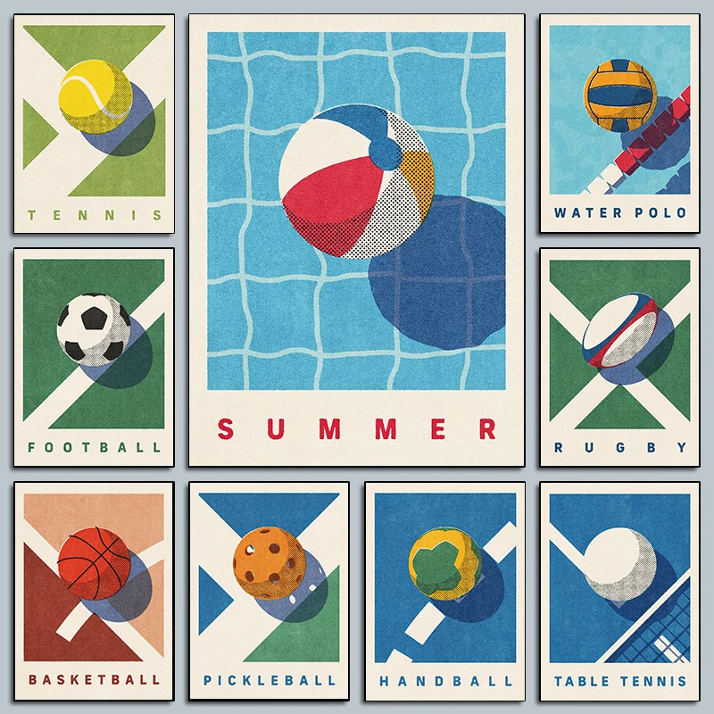 Minimalist Canvas Posters Funn - огляд і ціна Basketball Arcade Game