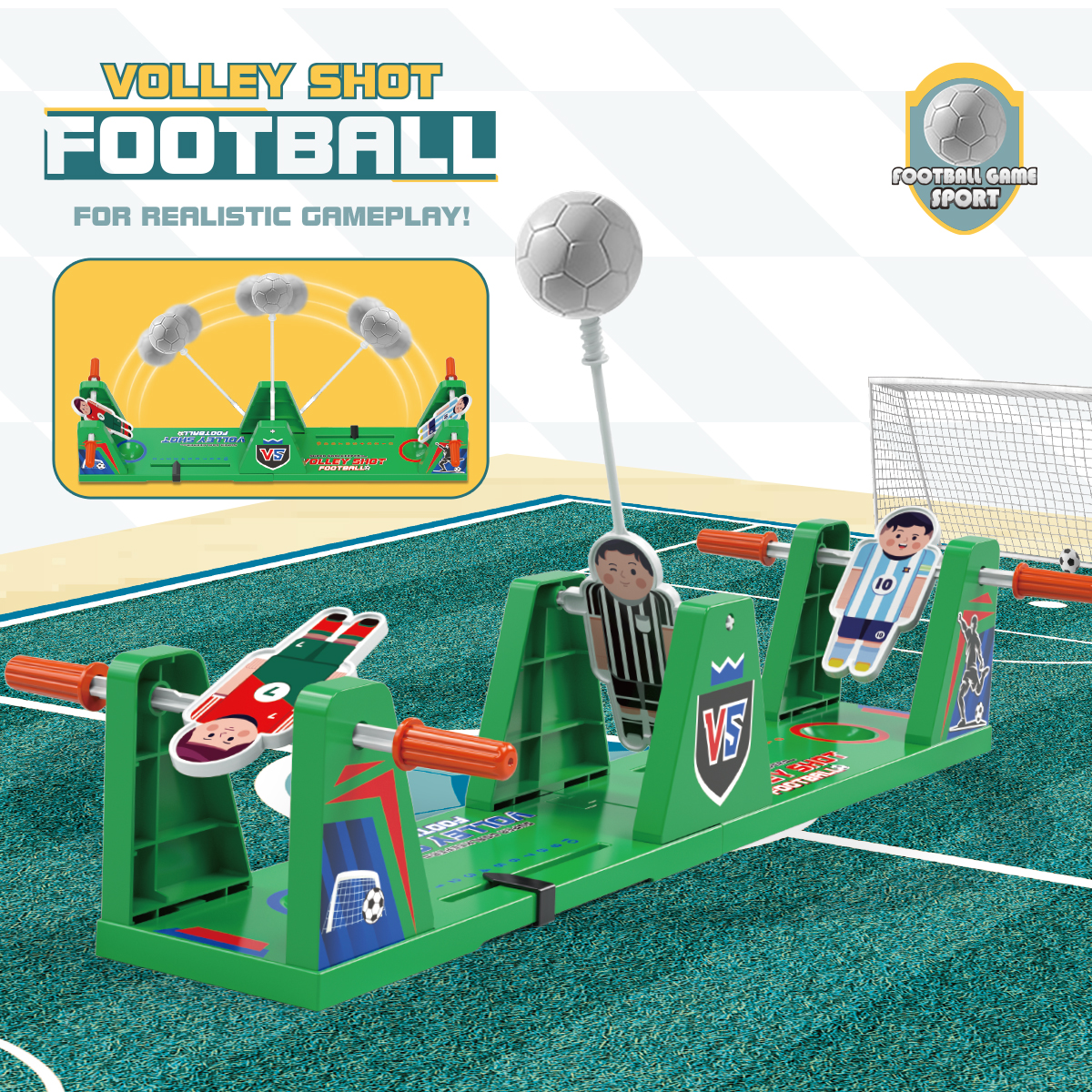 Tabletop Volley Shot Game Set  - огляд і ціна Basketball Arcade Game